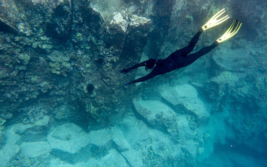 Dr. Layla Garrigues Freediving