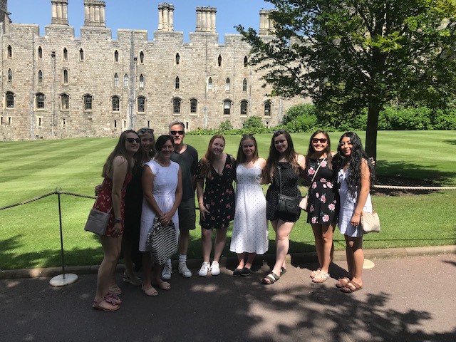 students in London